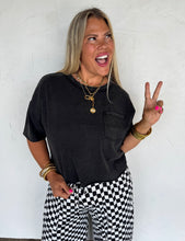 Load image into Gallery viewer, Wide Leg Checkered Pants