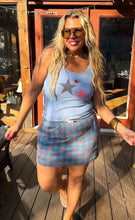 Load image into Gallery viewer, Star Denim Skirt