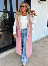 Load image into Gallery viewer, Long Sherpa Vest *Pre-Order*