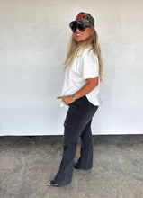 Load image into Gallery viewer, Straight Leg Distressed Denim *Pre-Order*
