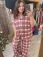 Load image into Gallery viewer, Plaid Christmas Pajamas
