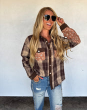 Load image into Gallery viewer, Scarlett Plaid Shacket (Pre-Order)