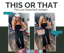 Load image into Gallery viewer, The Lizzi Smocked Jumpsuit