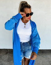 Load image into Gallery viewer, Sweatshirt Cardigan