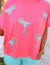 Load image into Gallery viewer, Margarita Sequin Patch Top