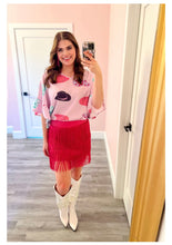 Load image into Gallery viewer, She Moves Fringe Skirt