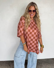 Load image into Gallery viewer, Checkered Pop TOP