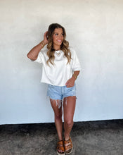 Load image into Gallery viewer, Raw Hem Tee