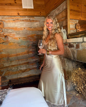 Load image into Gallery viewer, Slip Cami Dress - Copper & Champagne