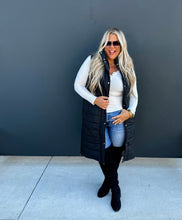 Load image into Gallery viewer, Kendall Long Puffer Vest