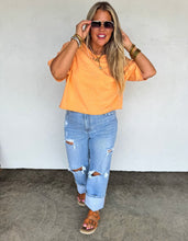 Load image into Gallery viewer, Raw Hem Tee