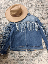 Load image into Gallery viewer, Judy Blue Fringe Jacket