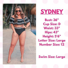Load image into Gallery viewer, Soaking Up The Sun Swim Top
