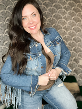 Load image into Gallery viewer, Judy Blue Fringe Jacket