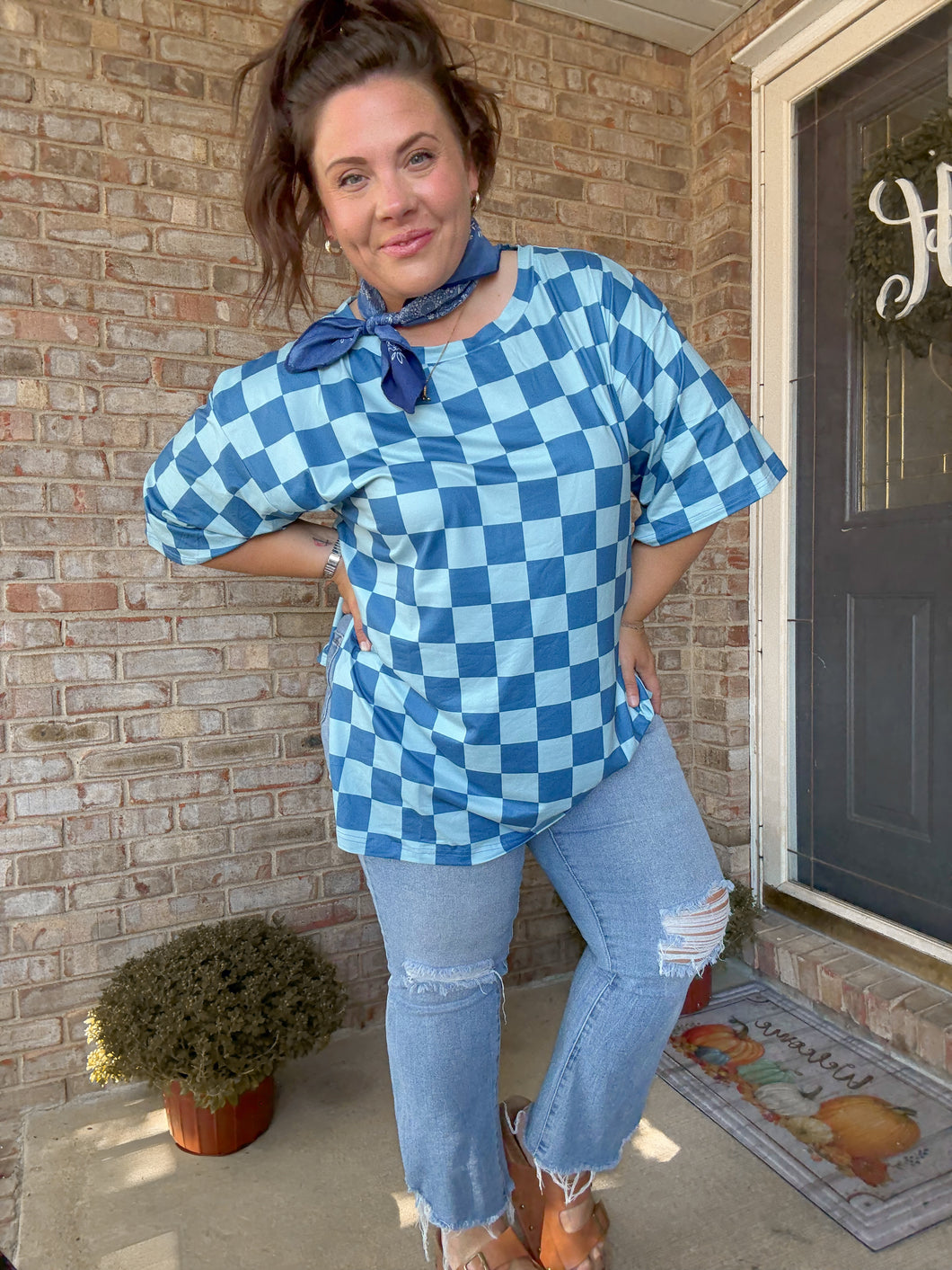 Checkered Pop TOP