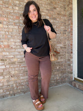 Load image into Gallery viewer, Cropped Colored Denim
