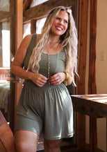 Load image into Gallery viewer, Cooper Shorts Romper *Pre-Order*
