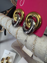 Load image into Gallery viewer, Mixed Metal Earrings
