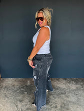 Load image into Gallery viewer, Off The Grid Studded Jeans [Pre-Order]
