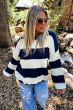 Load image into Gallery viewer, *Pre-Order* Kadie Stripe Sweater
