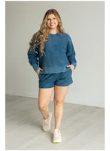 Load image into Gallery viewer, Ribbed Drawstring Shorts
