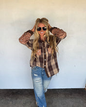 Load image into Gallery viewer, Scarlett Plaid Shacket (Pre-Order)
