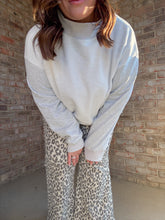 Load image into Gallery viewer, Reversible Mock Neck Pullover
