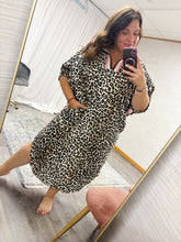 Load image into Gallery viewer, Leopard Midi Dress
