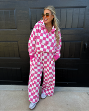 Load image into Gallery viewer, Pink Checkered Bottoms
