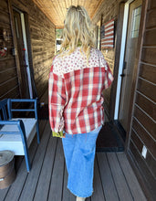 Load image into Gallery viewer, Scarlett Plaid Shacket (Pre-Order)
