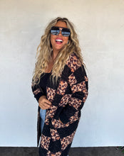 Load image into Gallery viewer, Checker Cheetah Cloud Cardigan *Pre-Order*
