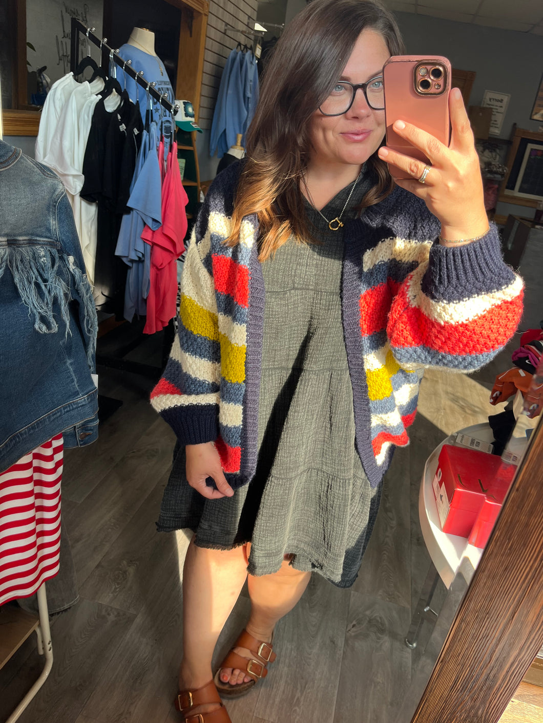Striped Cardigan