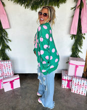Load image into Gallery viewer, Peace + Polka Dot Mock Neck [Pre-Order]
