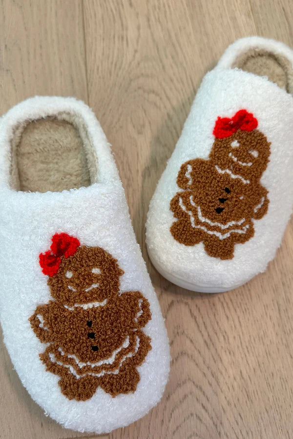 Gingerbread Girlie Slippers