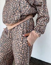 Load image into Gallery viewer, Floral &amp; Cheetah Drift Away Joggers *Pre-Order*
