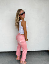 Load image into Gallery viewer, Pink Urban Distressed Jeans
