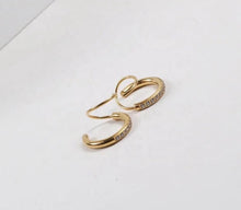 Load image into Gallery viewer, Double Hoop Earrings
