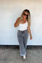Load image into Gallery viewer, Clover Denim [Grey]
