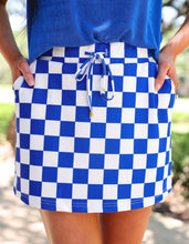 Load image into Gallery viewer, Let’s Go Checkered Skort [Pre-Order]
