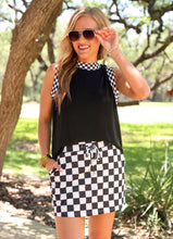 Load image into Gallery viewer, Let’s Go Checkered Skort [Pre-Order]
