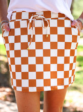 Load image into Gallery viewer, Let’s Go Checkered Skort [Pre-Order]
