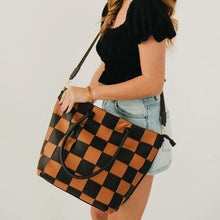Load image into Gallery viewer, Checkered Tote
