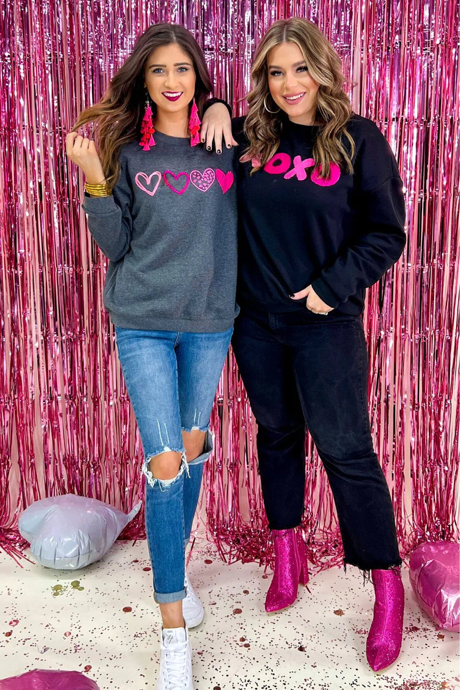 Sweetheart Patch Sweatshirt